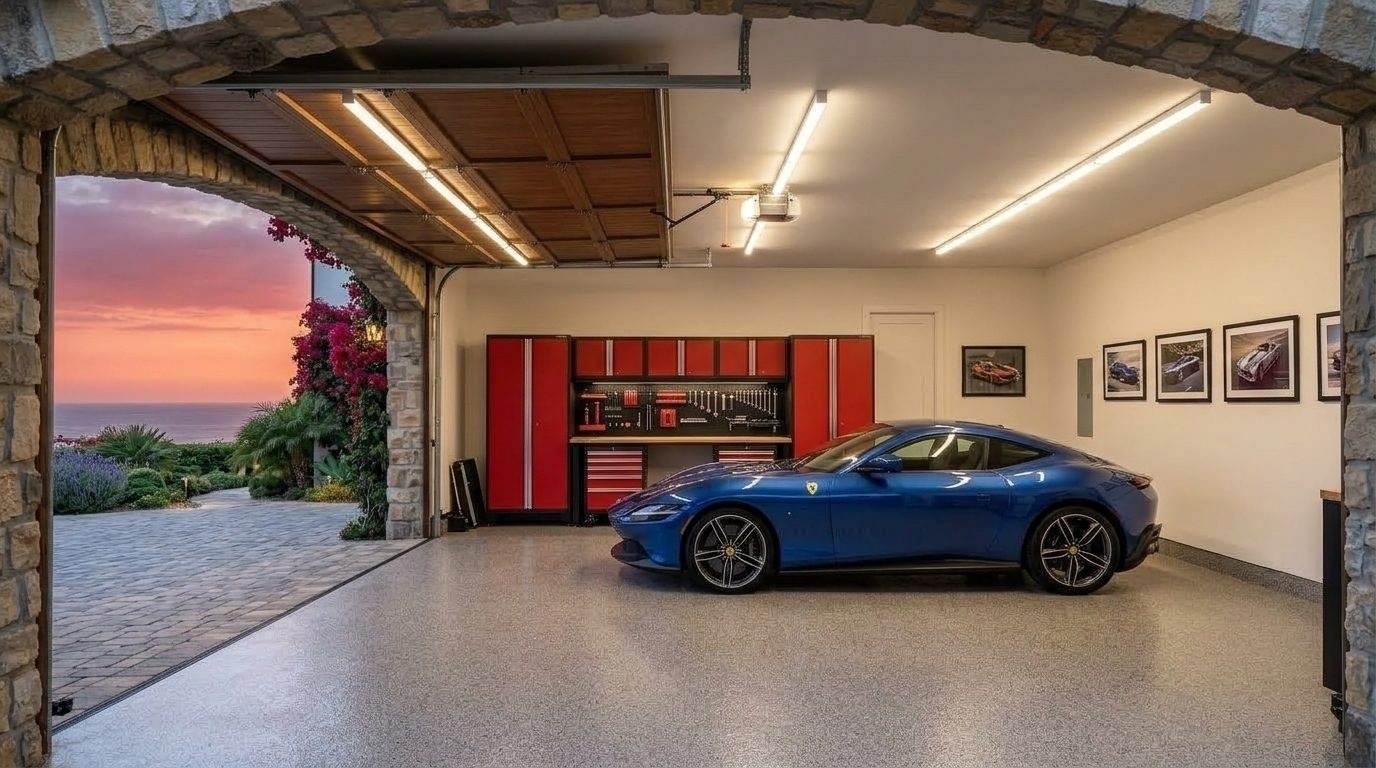George Sharif Garage Door Masters Precision Mechanical Workshop in Dinuba, CA
